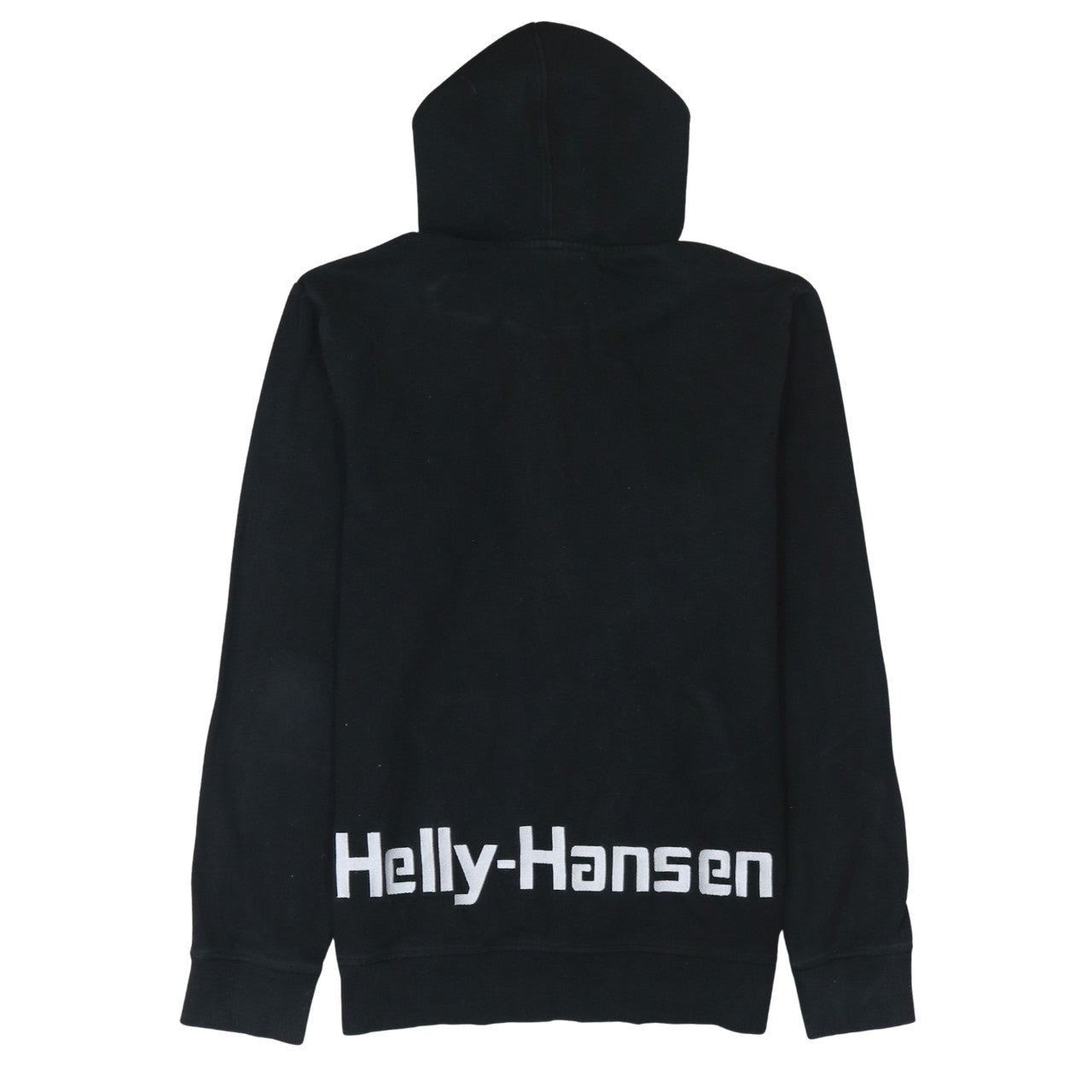 Mens UK Size M Helly Hansen Black Pullover Hoodie