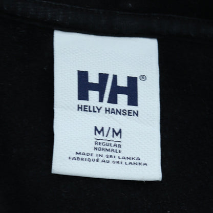 Mens UK Size M Helly Hansen Black Pullover Hoodie