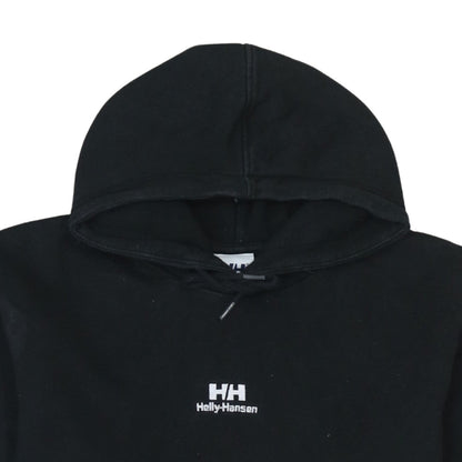 Mens UK Size M Helly Hansen Black Pullover Hoodie