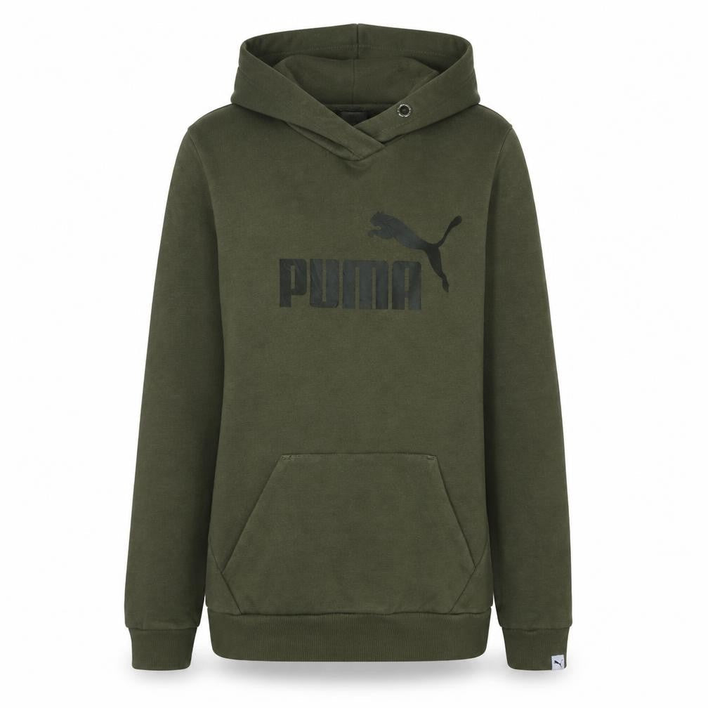 Womens UK Size 14 PUMA Green Pullover Hoodie