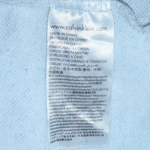 Womens UK Size M Calvin Klein Jeans Grey Pullover Sweatshirt