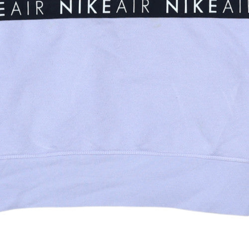Womens UK Size M Nike Purple Pullover Sweatshirt