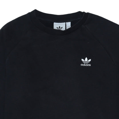 Mens UK Size S adidas Black Pullover Sweatshirt