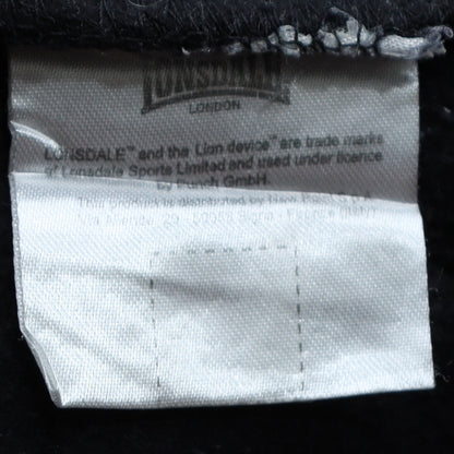 Mens UK Size M Lonsdale Black Pullover Sweatshirt