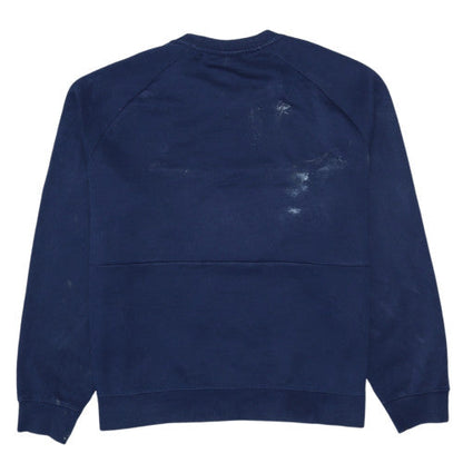 Mens UK Size L Nike Blue Pullover Sweatshirt