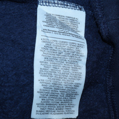Mens UK Size L Nike Blue Pullover Sweatshirt