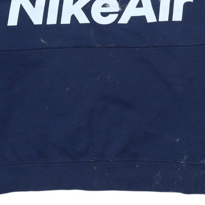Mens UK Size L Nike Blue Pullover Sweatshirt