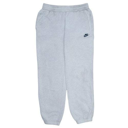 Mens UK Size M Nike Regular Fit Sweatpants Grey Trousers