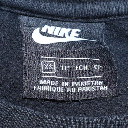 Womens UK Size XS Nike Black Pullover Sweatshirt