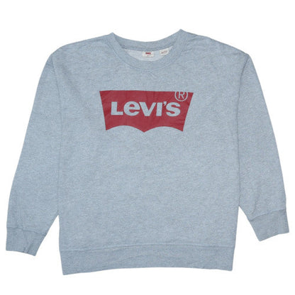 Womens UK Size 2XL Levi's Grey Pullover Sweatshirt