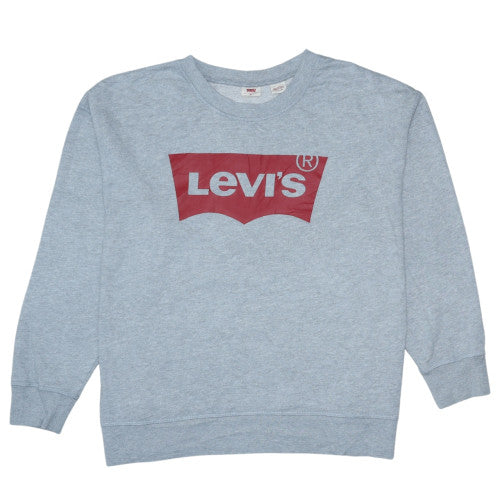 Womens UK Size 2XL Levi's Grey Pullover Sweatshirt