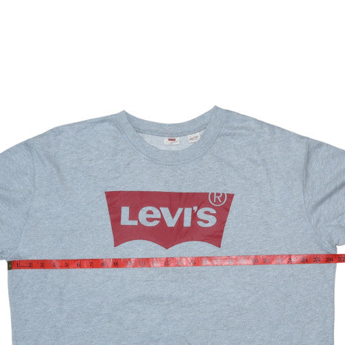 Womens UK Size 2XL Levi's Grey Pullover Sweatshirt