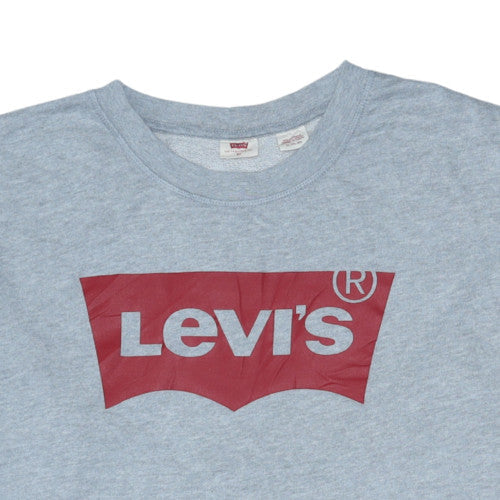 Womens UK Size 2XL Levi's Grey Pullover Sweatshirt