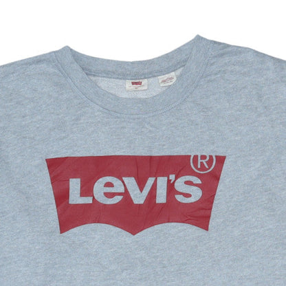 Womens UK Size 2XL Levi's Grey Pullover Sweatshirt