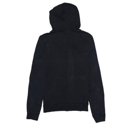 Womens UK Size M PUMA Black Full Zip Hoodie