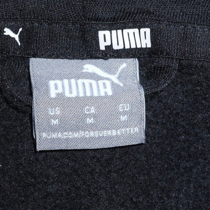 Womens UK Size M PUMA Black Full Zip Hoodie
