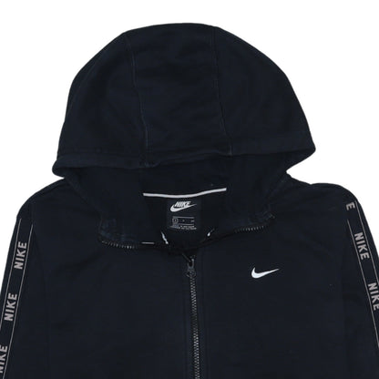 Womens UK Size S Nike Black Full Zip Hoodie
