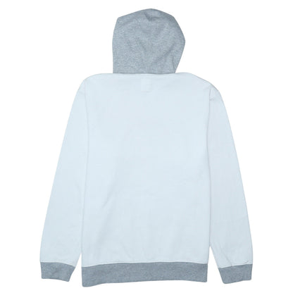 Gap Men’s Grey Pullover Hoodie Size M Cotton Blend Fleece