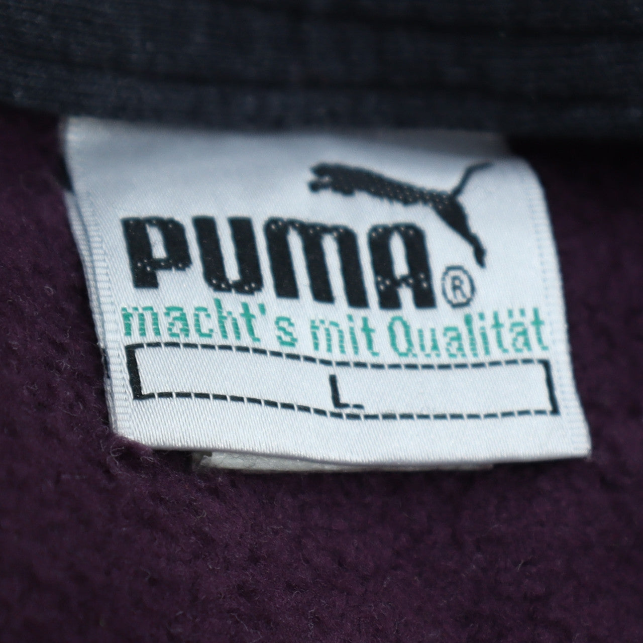 Womens UK Size L PUMA Purple Pullover Sweatshirt
