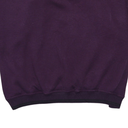 Womens UK Size L PUMA Purple Pullover Sweatshirt