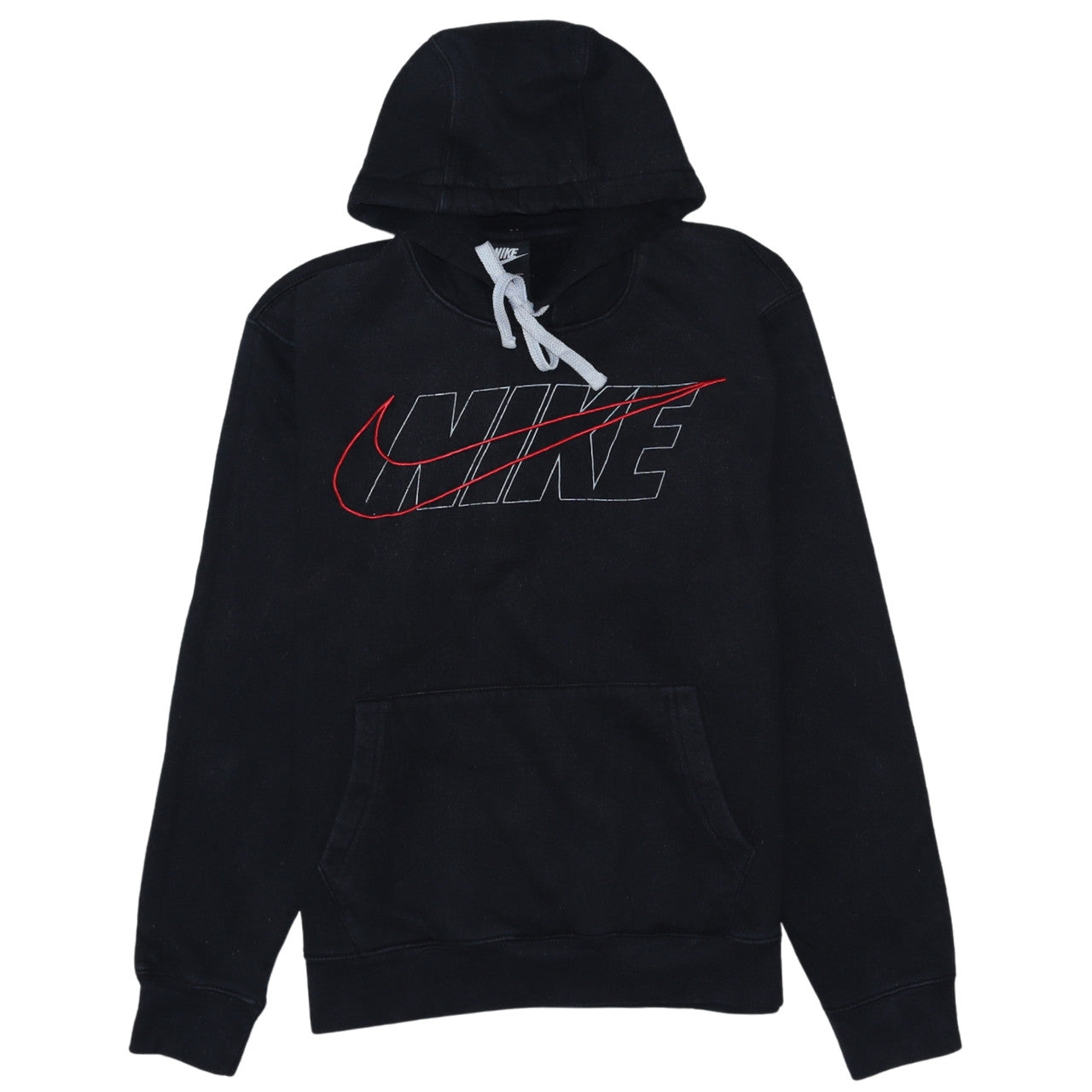 Mens UK Size M Nike Black Pullover Hoodie