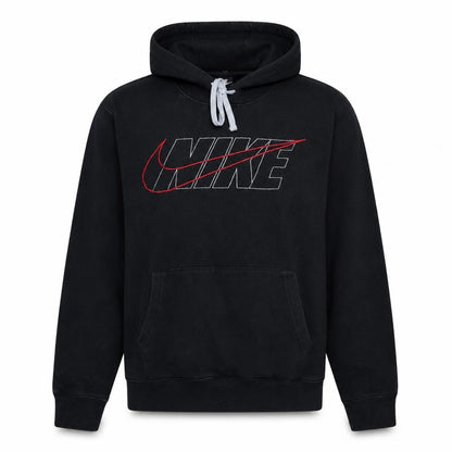 Mens UK Size M Nike Black Pullover Hoodie