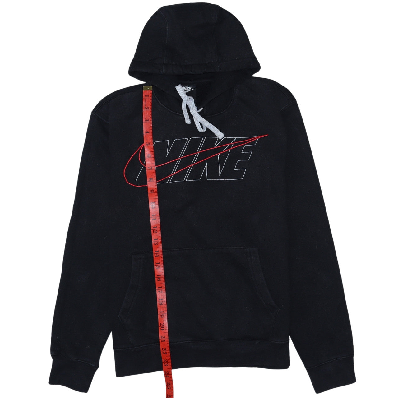 Mens UK Size M Nike Black Pullover Hoodie