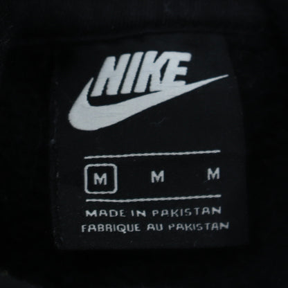 Mens UK Size M Nike Black Pullover Hoodie