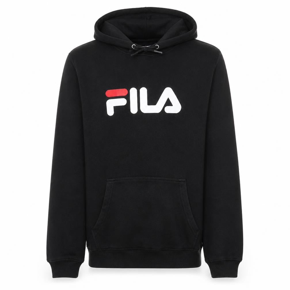 Mens UK Size S FILA Black Pullover Hoodie