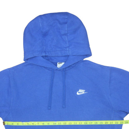 Mens UK Size S Nike Blue Pullover Hoodie