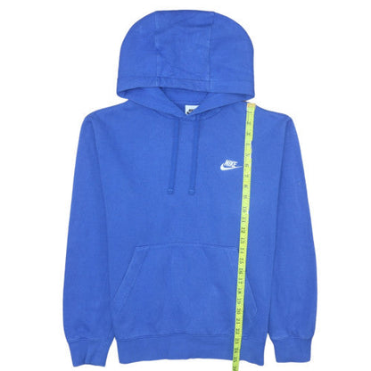 Mens UK Size S Nike Blue Pullover Hoodie