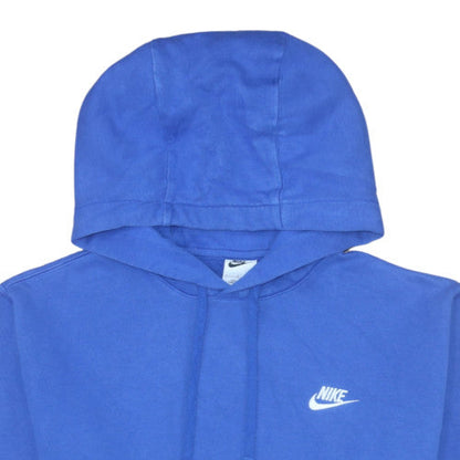 Mens UK Size S Nike Blue Pullover Hoodie