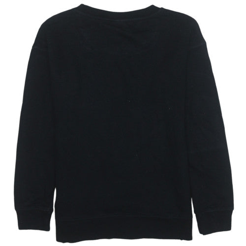 Womens UK Size XS ellesse Black Pullover Sweatshirt