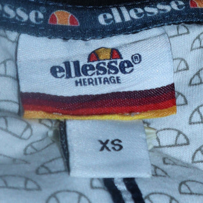Womens UK Size XS ellesse Black Pullover Sweatshirt