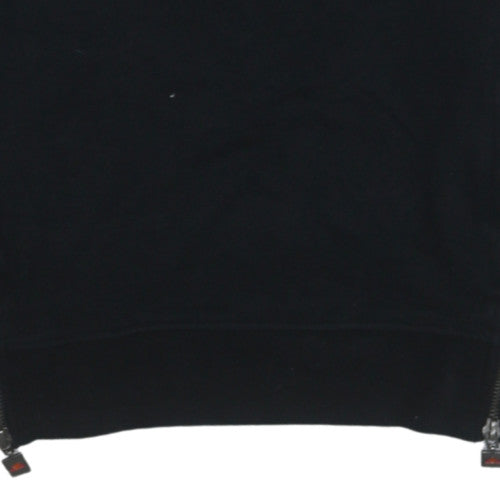Womens UK Size XS ellesse Black Pullover Sweatshirt
