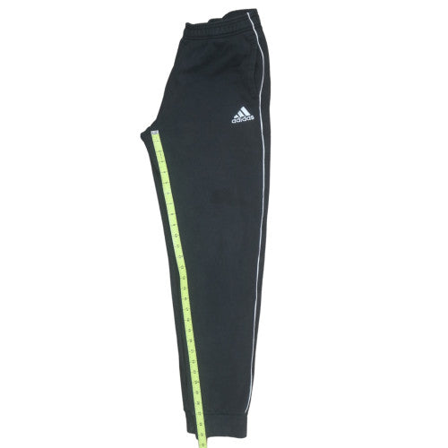Adidas Boys Black Jogger Sweatpants 15-16 Years Elastic Waist Pockets