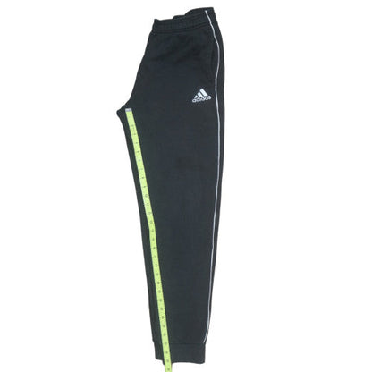 Adidas Boys Black Jogger Sweatpants 15-16 Years Elastic Waist Pockets