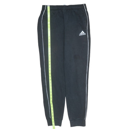 Adidas Boys Black Jogger Sweatpants 15-16 Years Elastic Waist Pockets