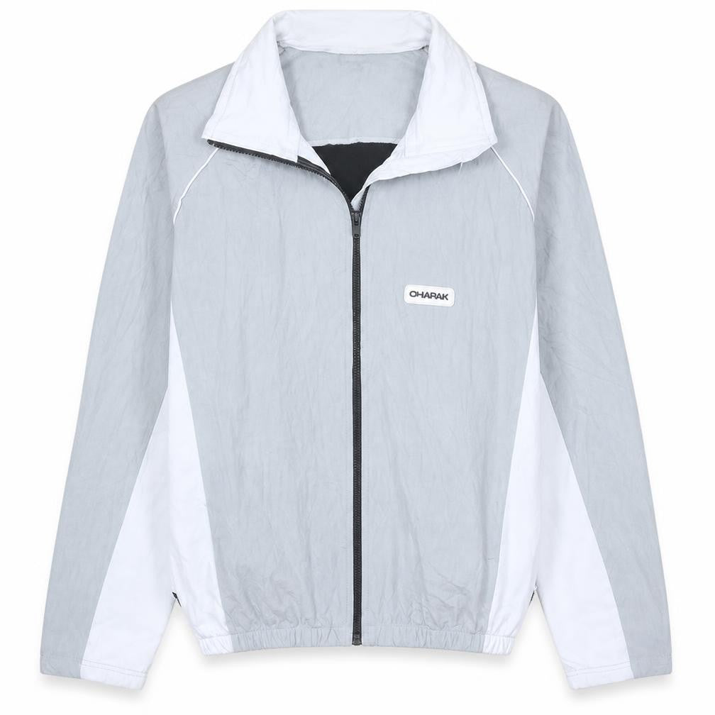 Mens UK Size XL CHAPAK Grey Windbreaker Coat
