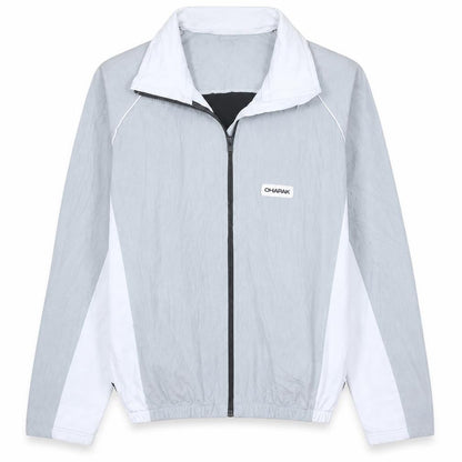 Mens UK Size XL CHAPAK Grey Windbreaker Coat