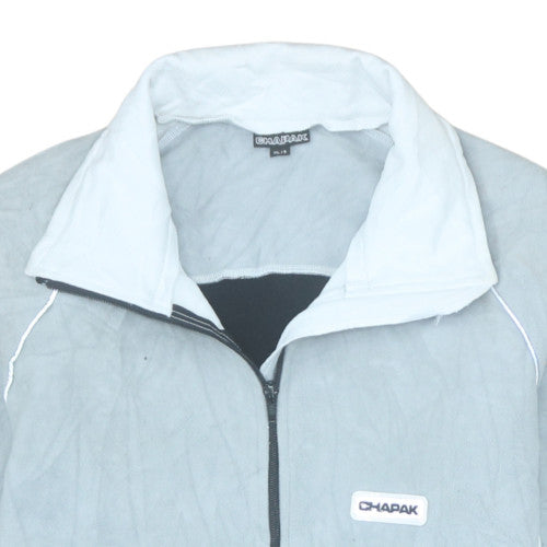 Mens UK Size XL CHAPAK Grey Windbreaker Coat