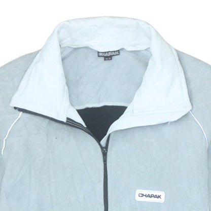 Mens UK Size XL CHAPAK Grey Windbreaker Coat