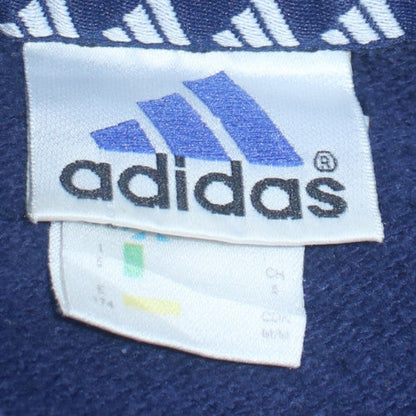 Mens UK Size L adidas Blue Pullover Sweatshirt