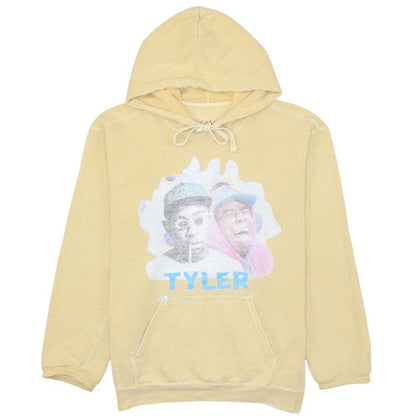 Mens UK Size M Savage Beige Pullover Hoodie