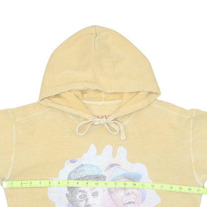 Mens UK Size M Savage Beige Pullover Hoodie