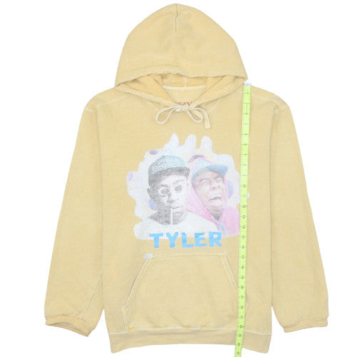 Mens UK Size M Savage Beige Pullover Hoodie