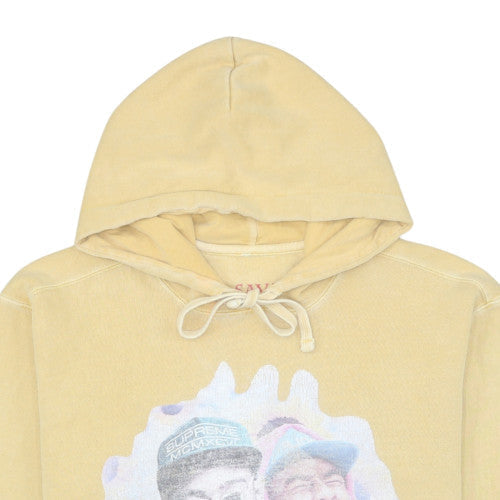Mens UK Size M Savage Beige Pullover Hoodie