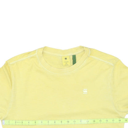Mens UK Size XS G-Star Raw Yellow  T-Shirt
