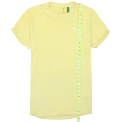 Mens UK Size XS G-Star Raw Yellow  T-Shirt