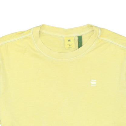 Mens UK Size XS G-Star Raw Yellow  T-Shirt